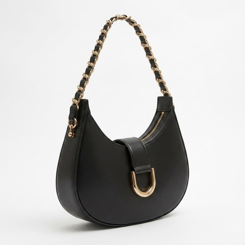 Crescent Hobo Bag (with long belt)