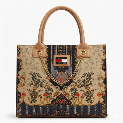 TH Canvas Tote Bag (with long belt)
