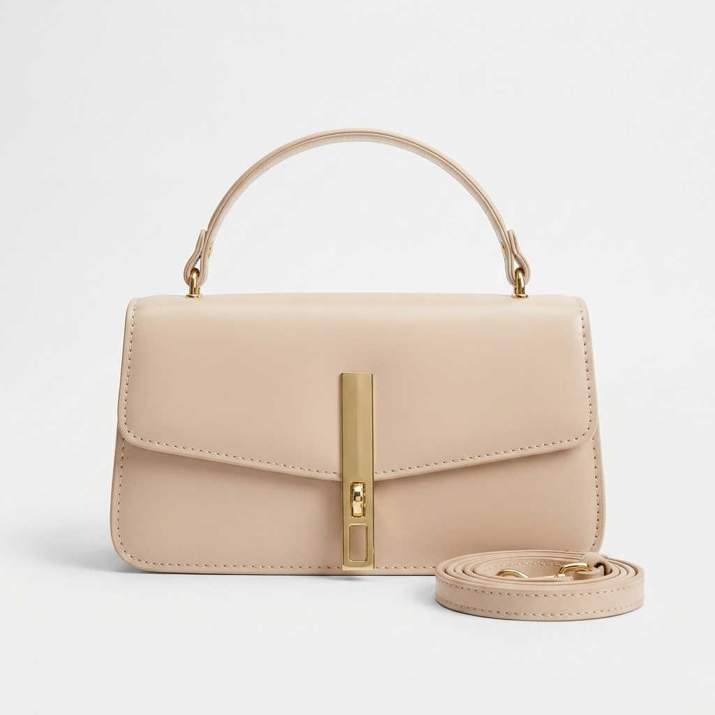 Minimalist Handbag (with long belt)