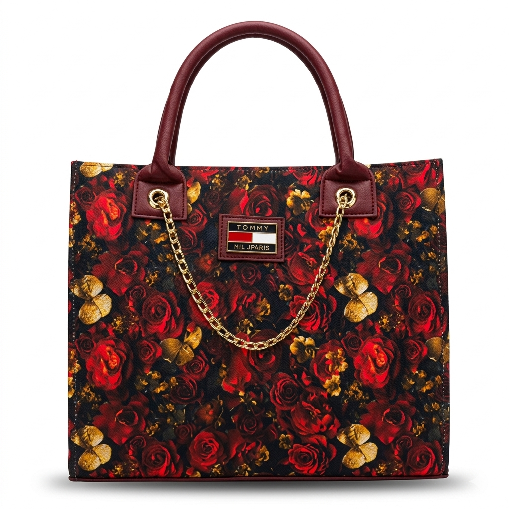 TH Canvas Tote Bag (with long belt)