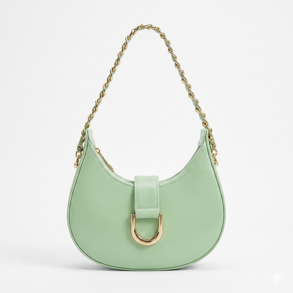 Crescent Hobo Bag (with long belt)