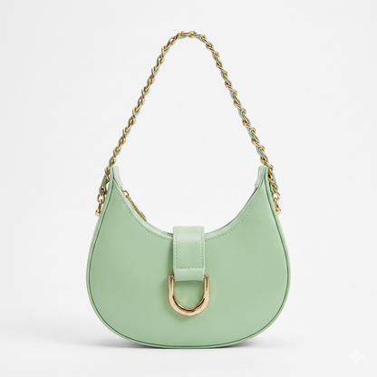 Crescent Hobo Bag (with long belt)
