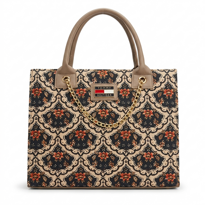 TH Canvas Tote Bag (with long belt)