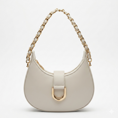 Crescent Hobo Bag (with long belt)