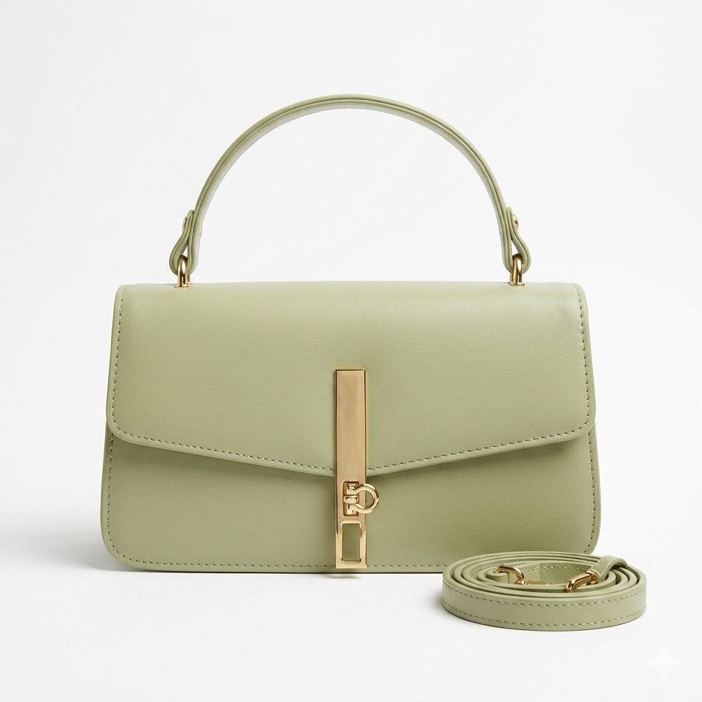 Minimalist Handbag (with long belt)