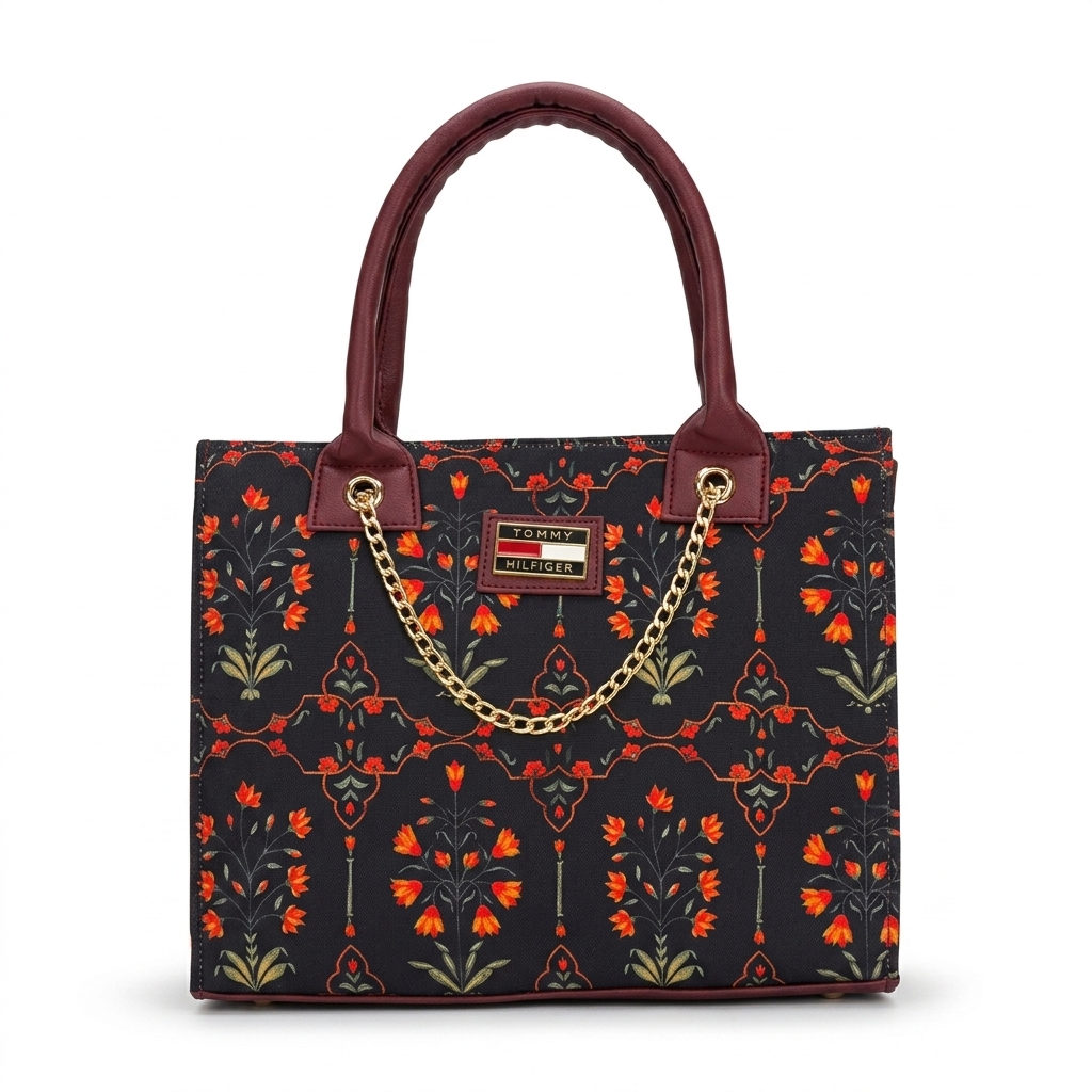 TH Canvas Tote Bag (with long belt)