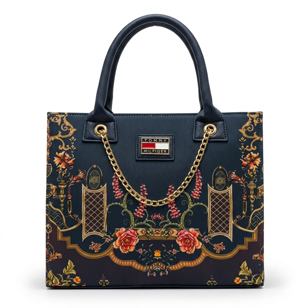 TH Canvas Tote Bag (with long belt)