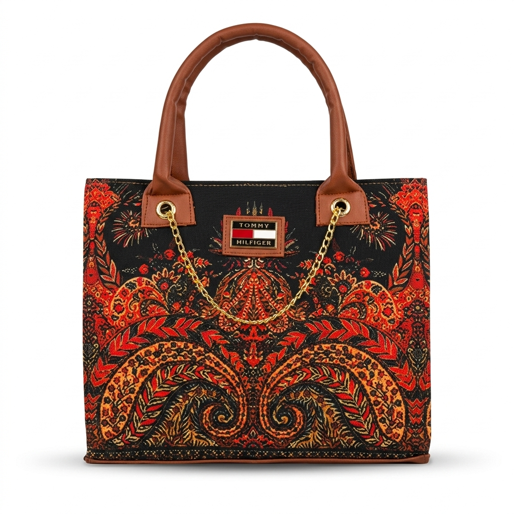 TH Canvas Tote Bag (with long belt)