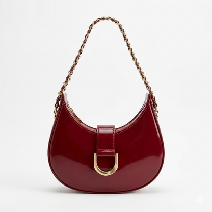 Crescent Hobo Bag (with long belt)
