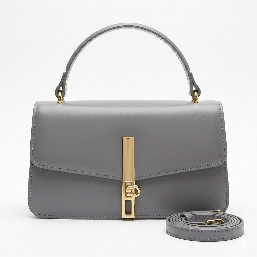 Minimalist Handbag (with long belt)