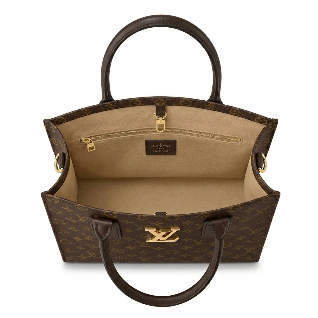 Louis Vuitton Tote Bag (with long belt)