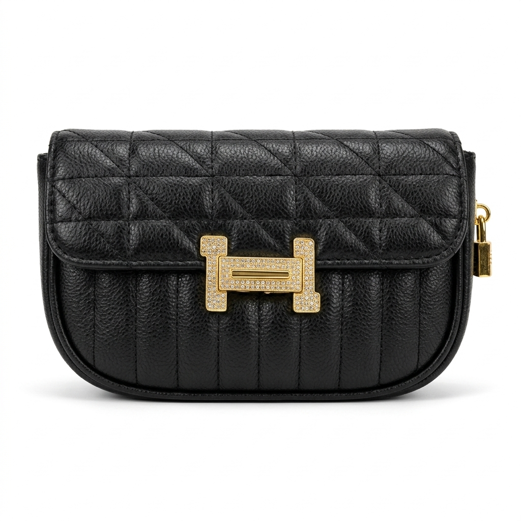 GUNAICHI Quilted Crossbody Bag