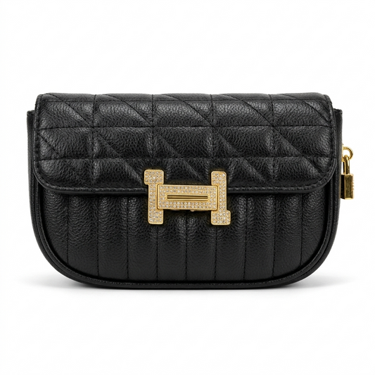 GUNAICHI Quilted Crossbody Bag