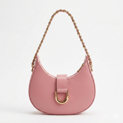 Crescent Hobo Bag (with long belt)