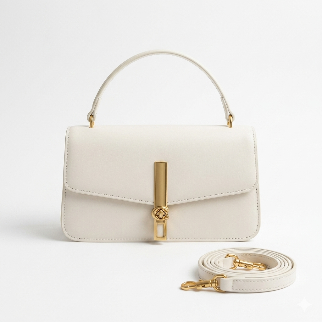 Minimalist Handbag (with long belt)