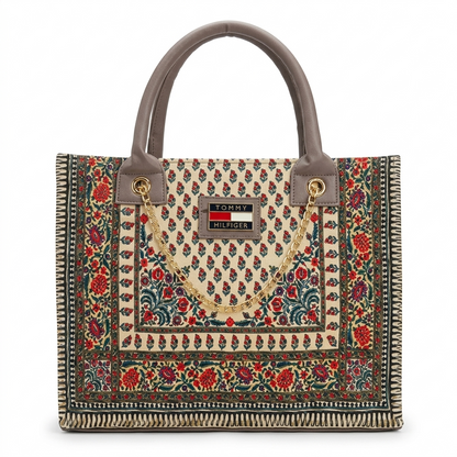 TH Canvas Tote Bag (with long belt)