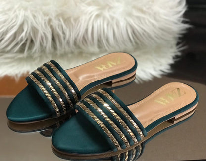 ZARA Fancy Flat Slipper