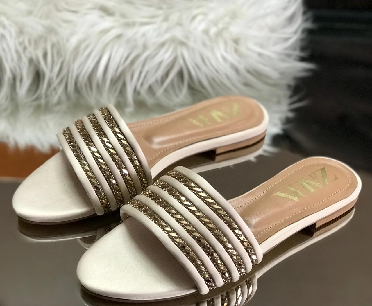 ZARA Fancy Flat Slipper