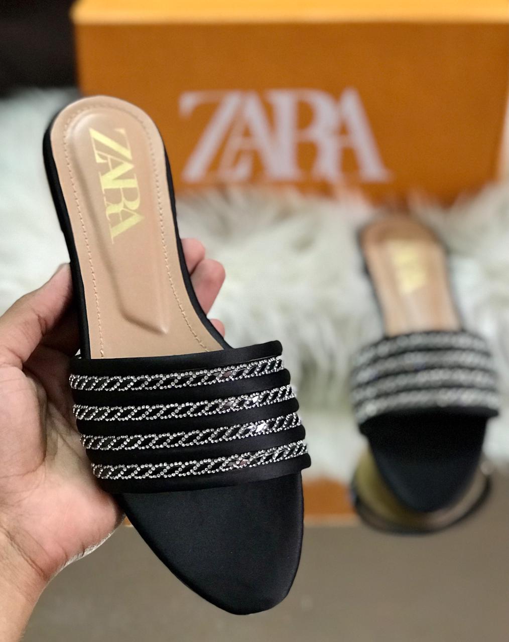 ZARA Fancy Flat Slipper