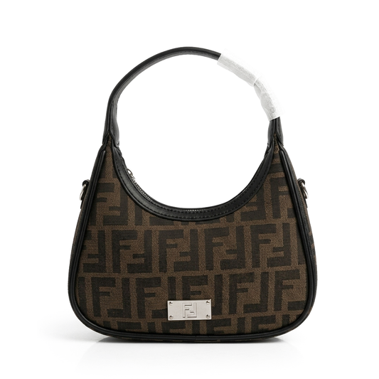 Monogram Crescent Hobo Bag (with long belt)