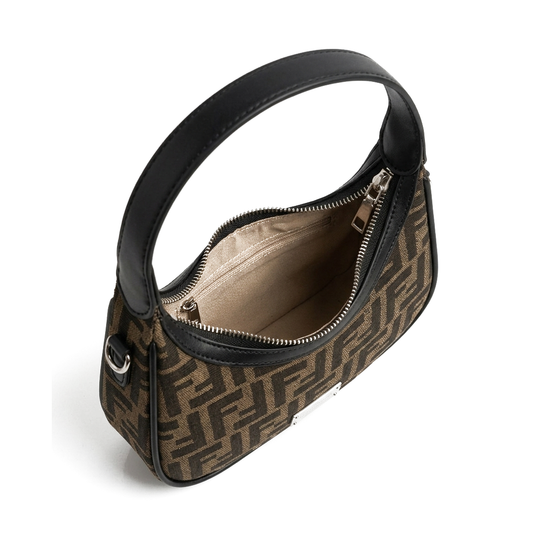 Monogram Crescent Hobo Bag (with long belt)