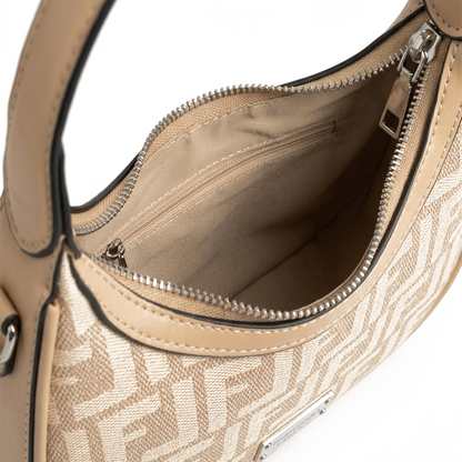 Monogram Crescent Hobo Bag (with long belt)